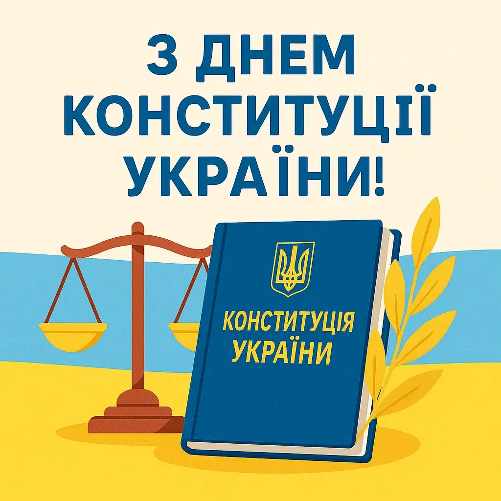 З днем Конституції України