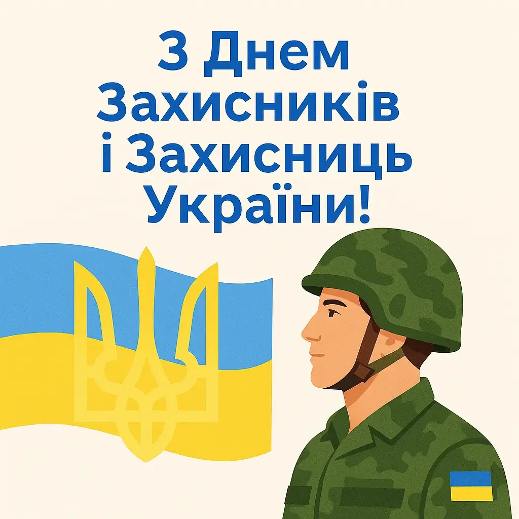З днем Захисників і Захисниць України