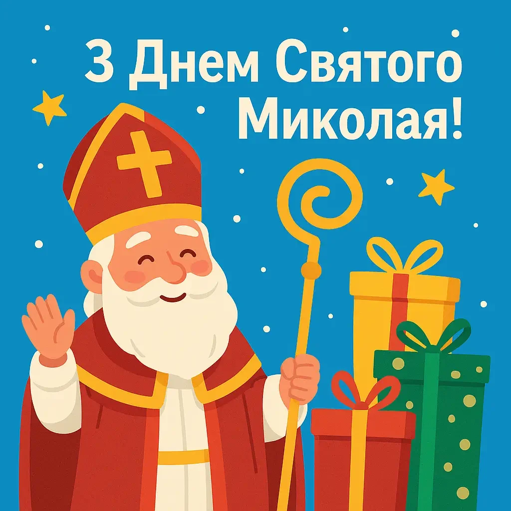 З днем Святого Миколая