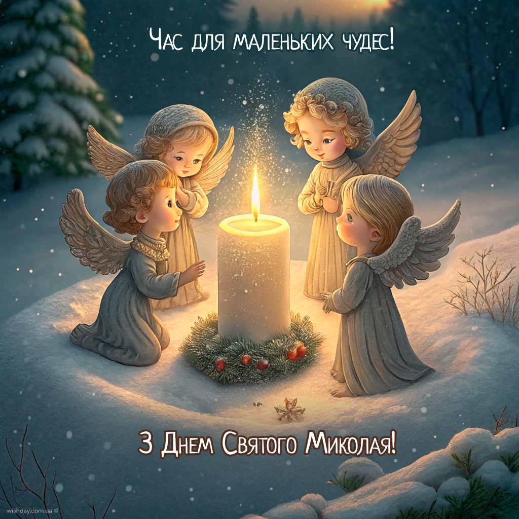 з днем святого миколая картинки