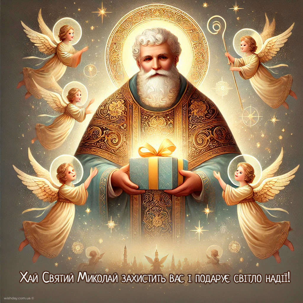 з днем святого миколая картинки