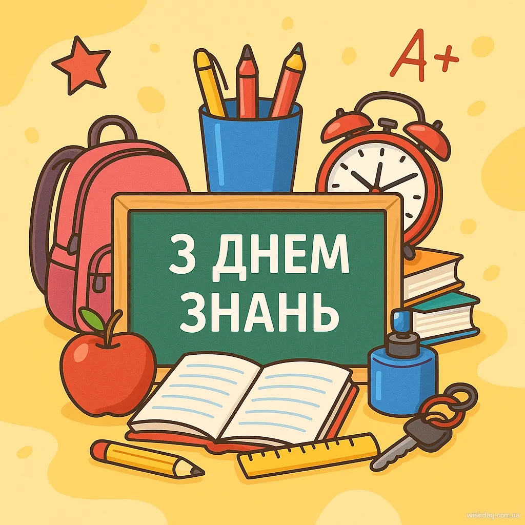 Картинка з днем Знань