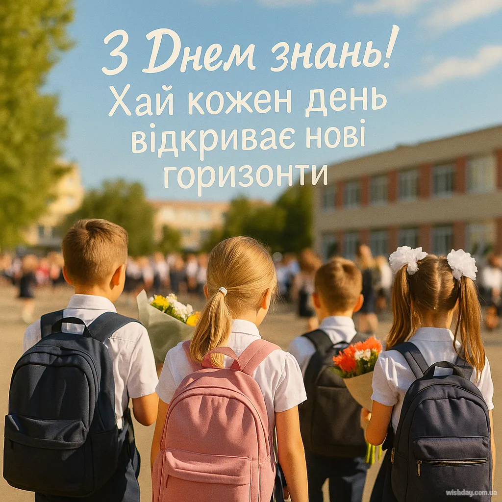 Картинка з днем Знань
