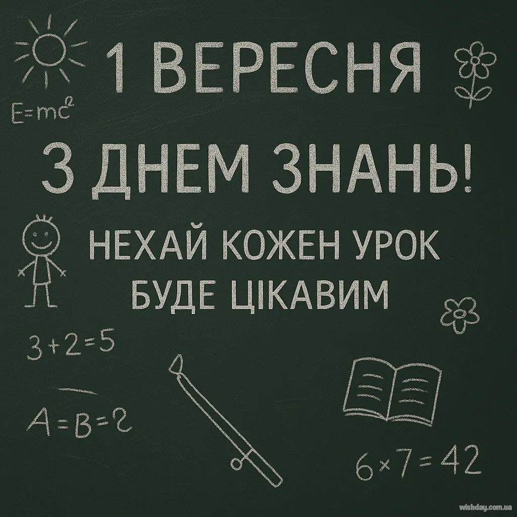 Картинка з днем Знань
