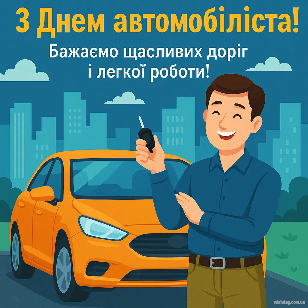 Картинка з днем Автомобіліста