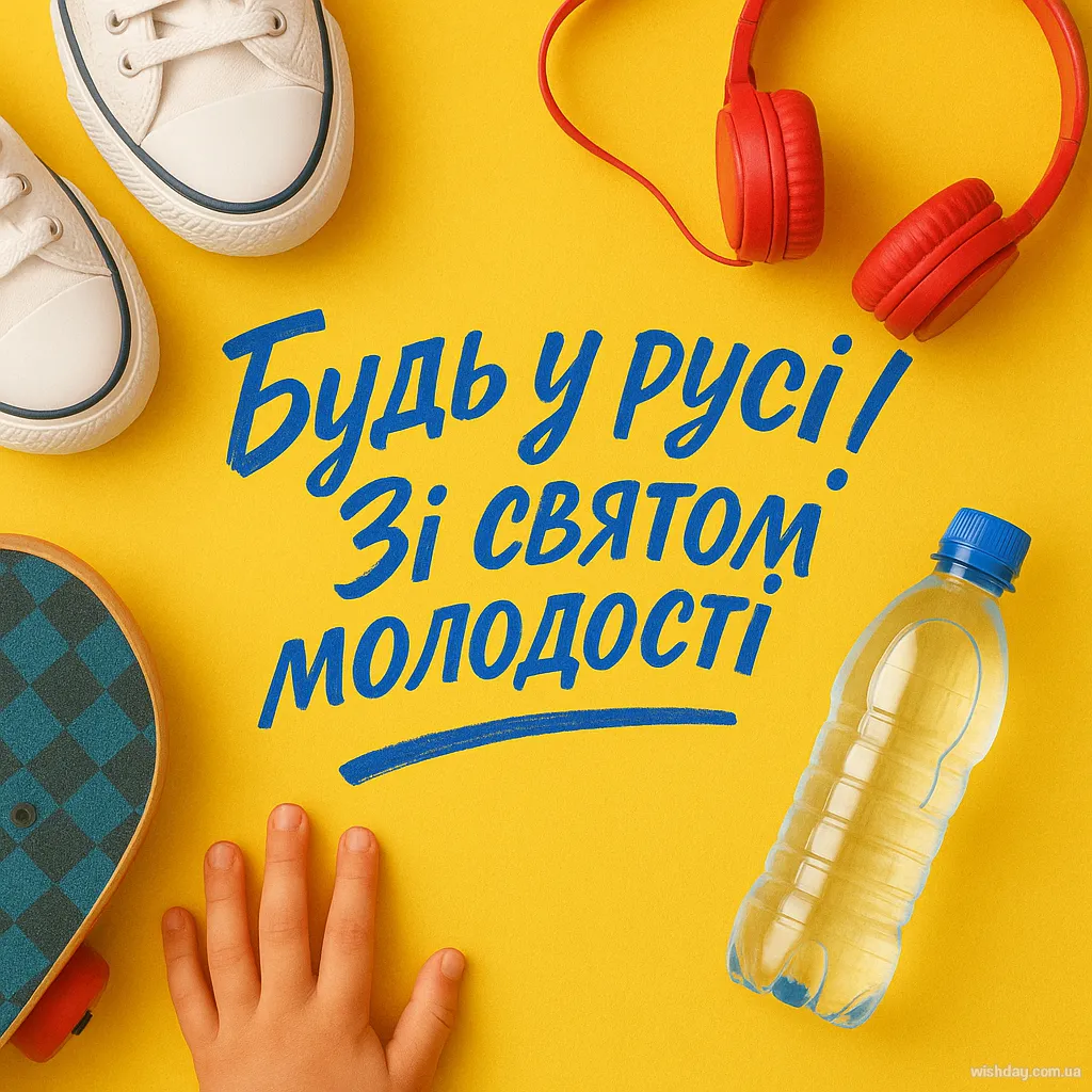 Картинка з днем Молоді