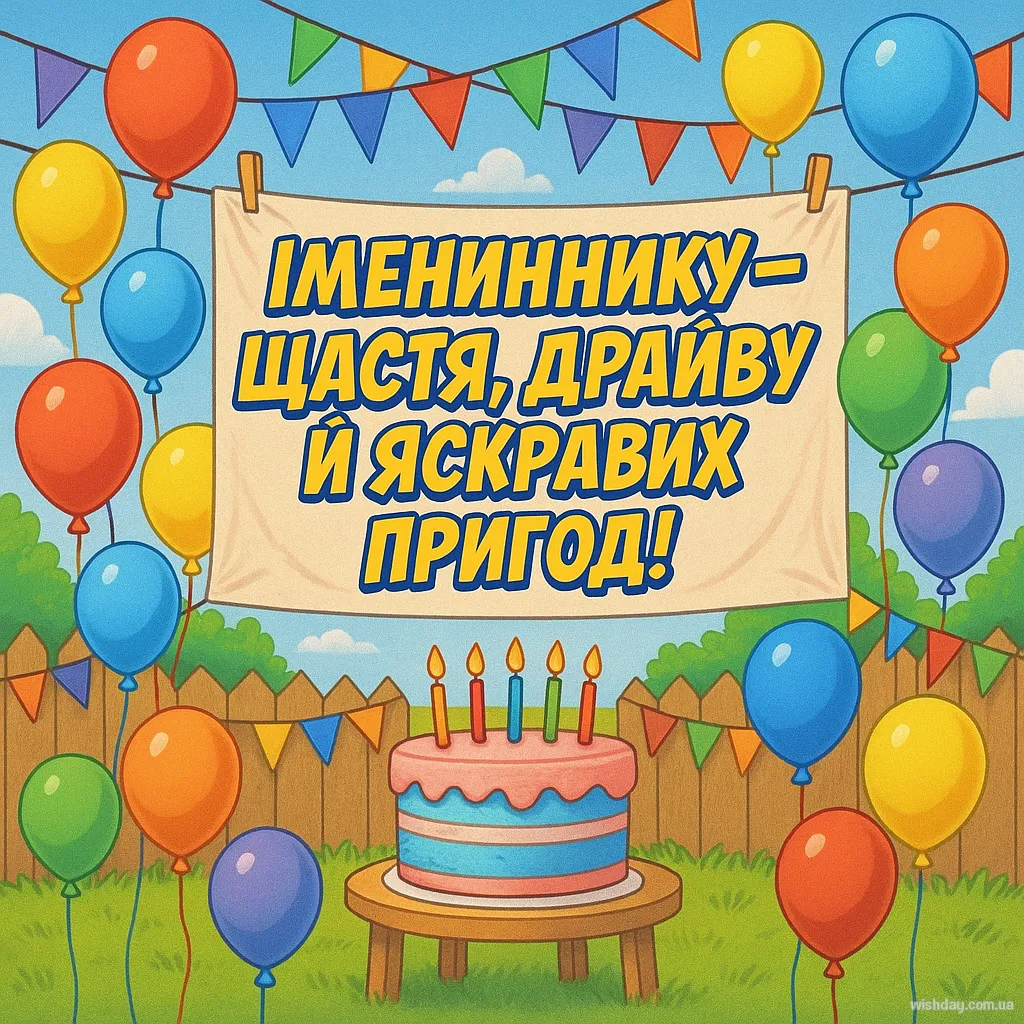 Картинка з Іменинником