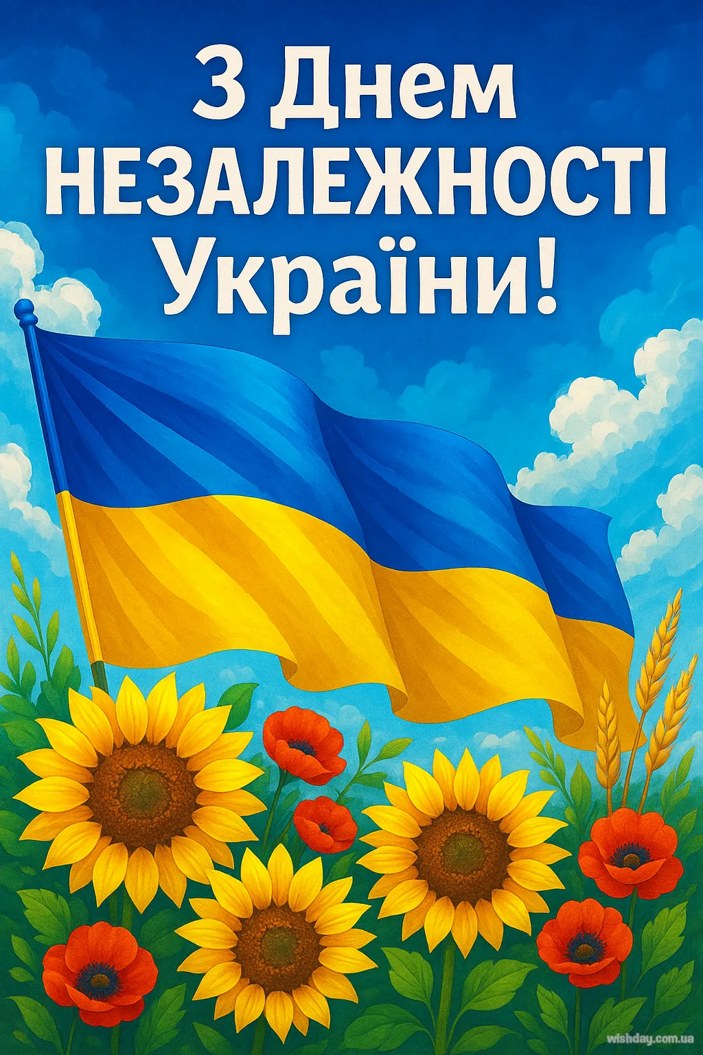 Картинка з днем Незалежності України