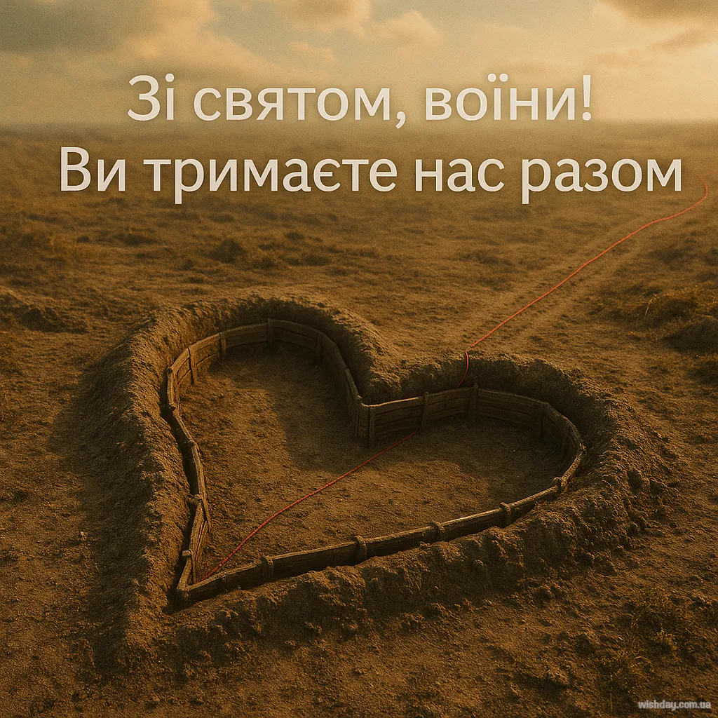 Картинка з днем Захисників і Захисниць