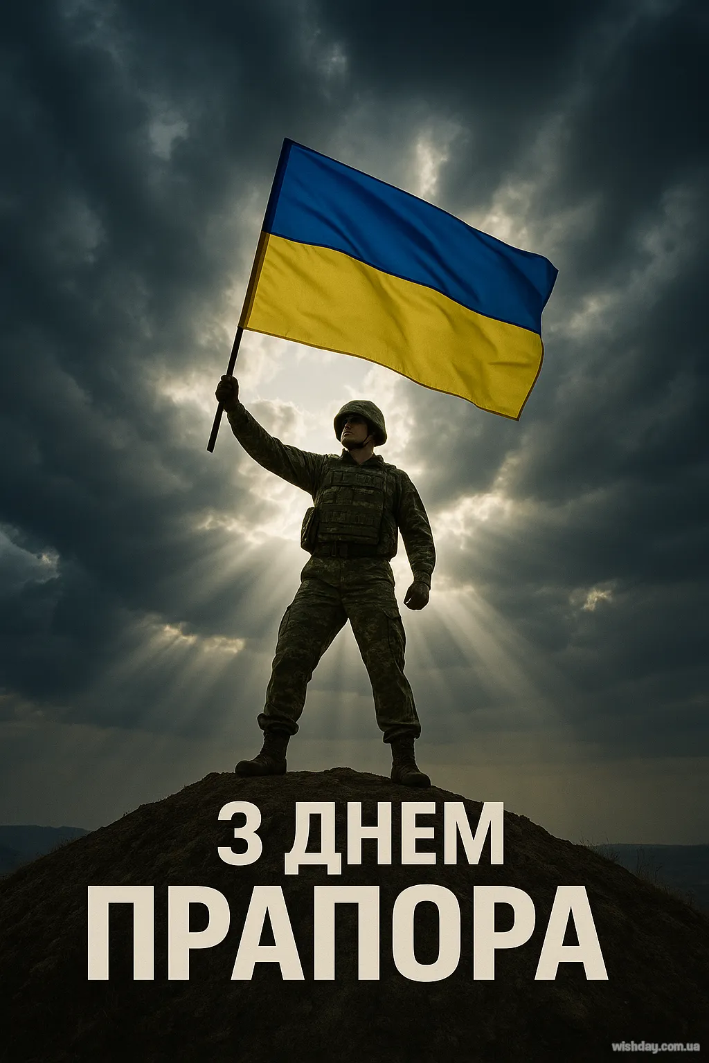 Картинка з днем Прапора України
