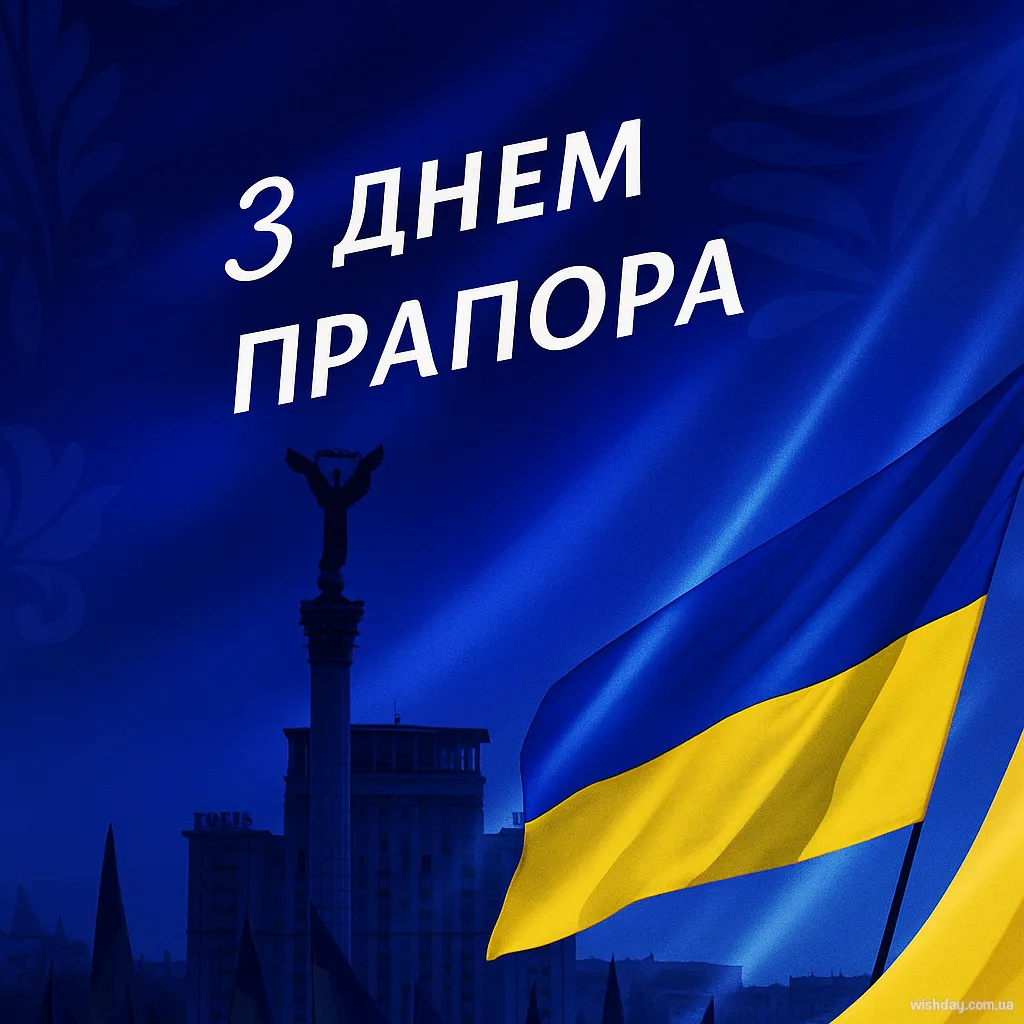 Картинка з днем Прапора України