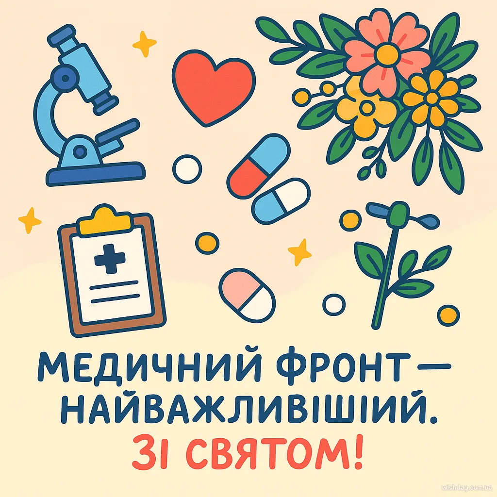 Картинка з днем Медика