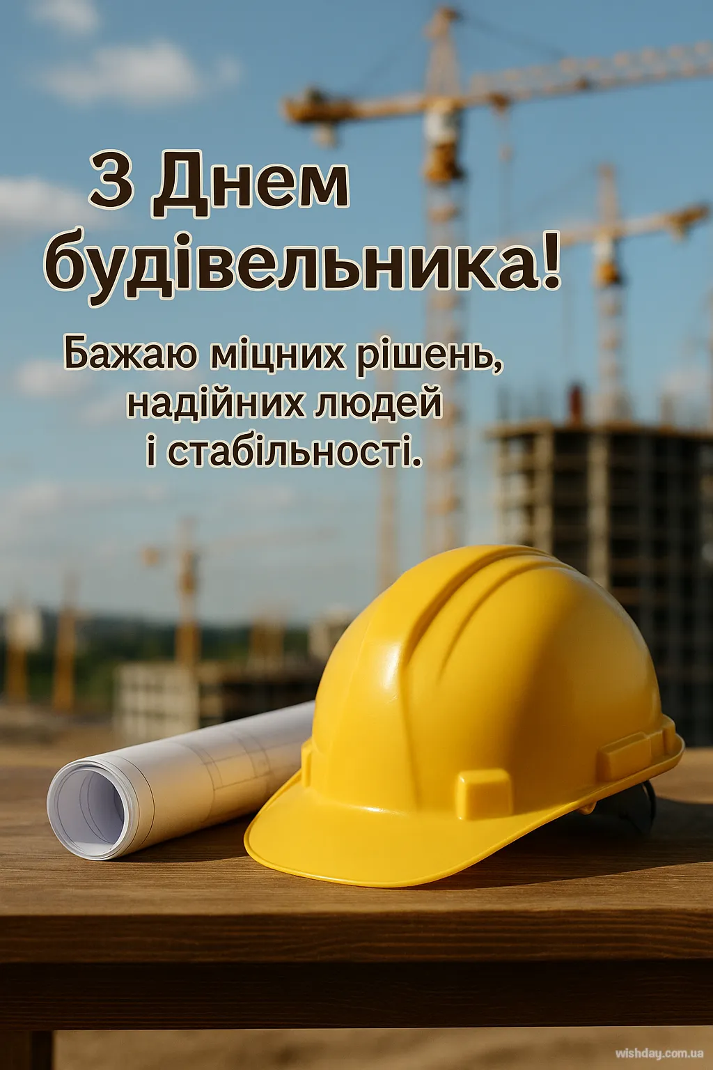 Картинка з днем Будівельника