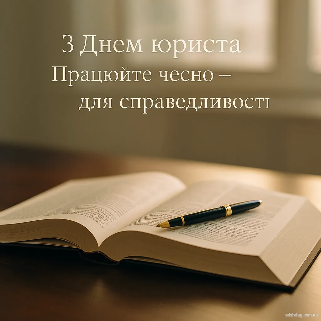Картинка з днем Юриста