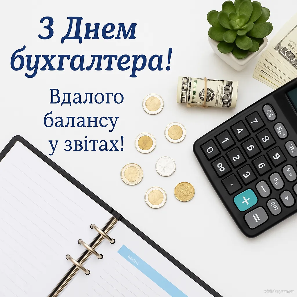 Картинка з днем Бухгалтера