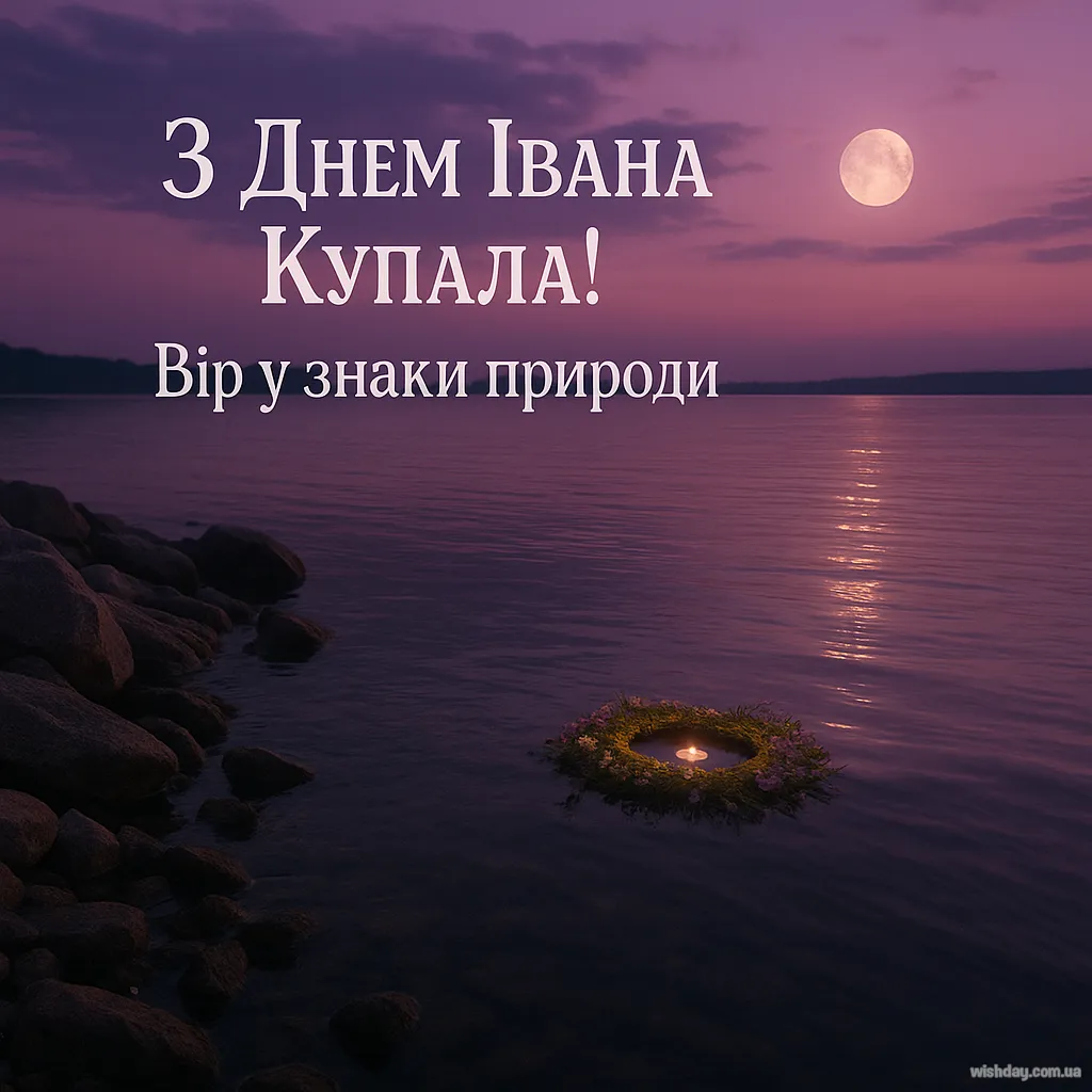 Картинка з днем Івана Купала
