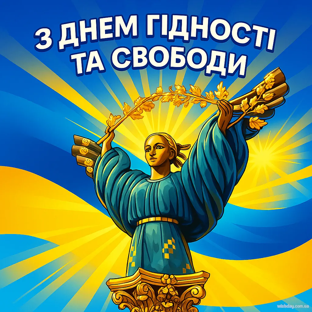 Картинка з днем Гідності