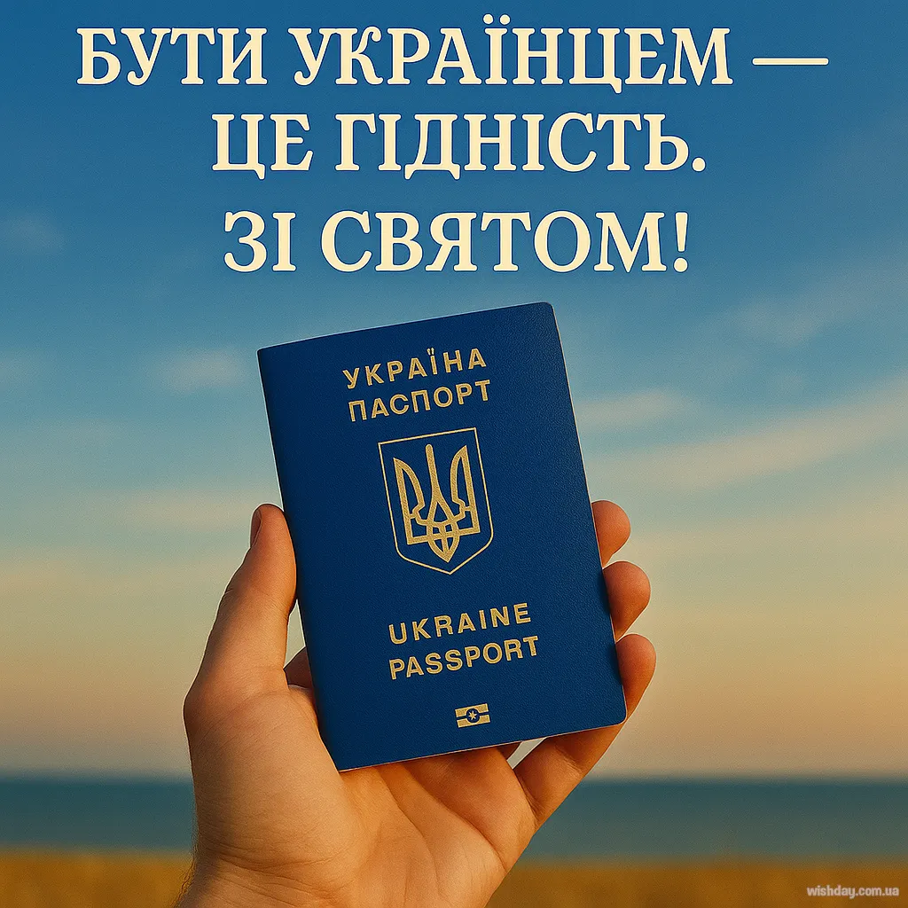 Картинка з днем Гідності