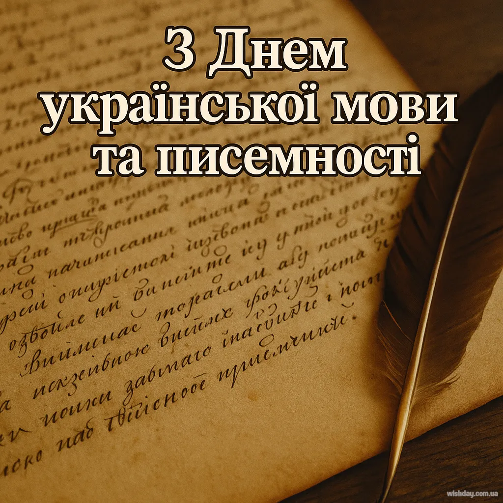 Картинка з днем Мови