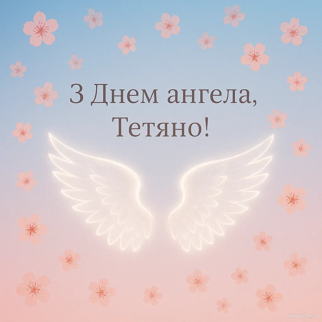 Картинка з днем Ангела Тетяни