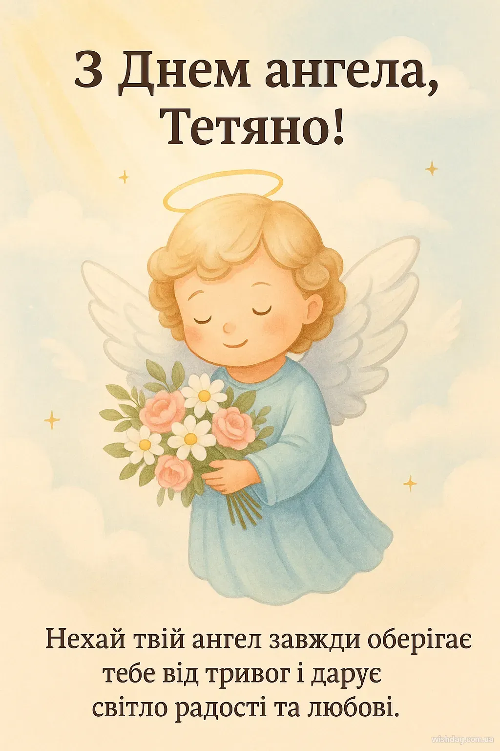 Картинка з днем Ангела Тетяни
