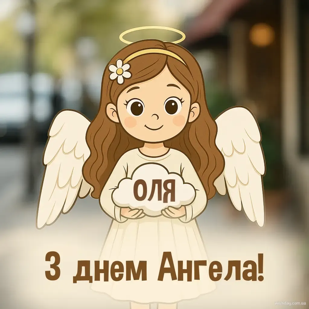 Картинка з днем Ангела Ольги