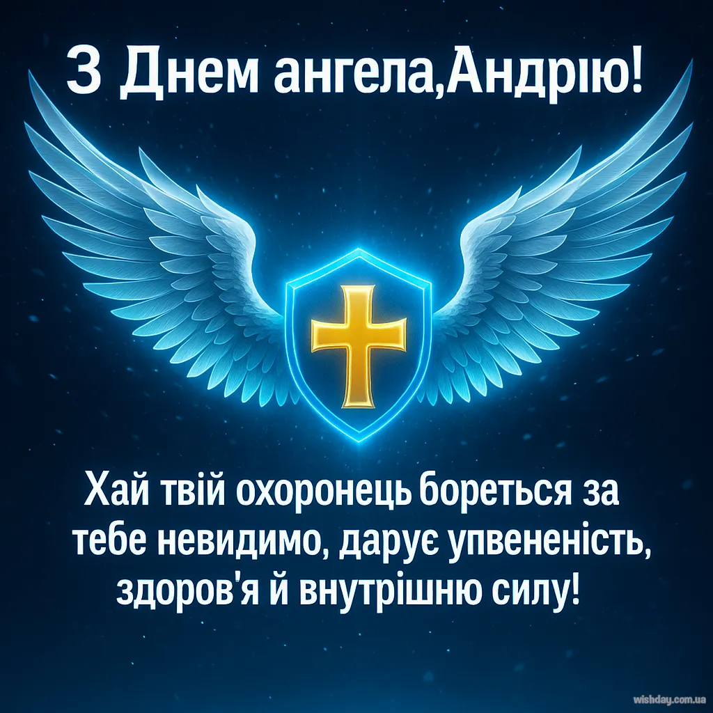 Картинка з днем Ангела Андрія