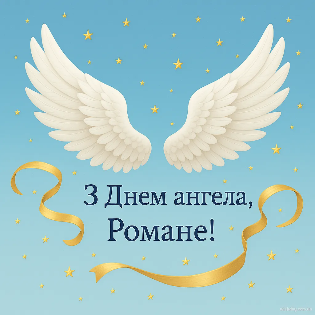 Картинка з днем Ангела Романа