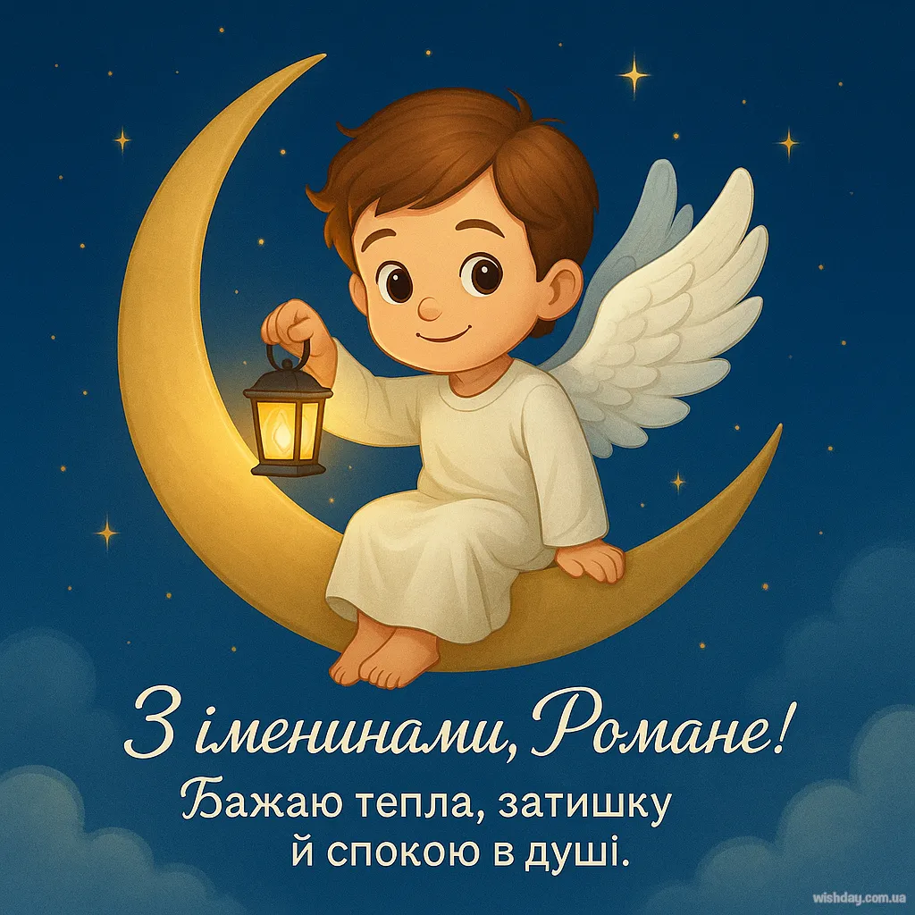 Картинка з днем Ангела Романа
