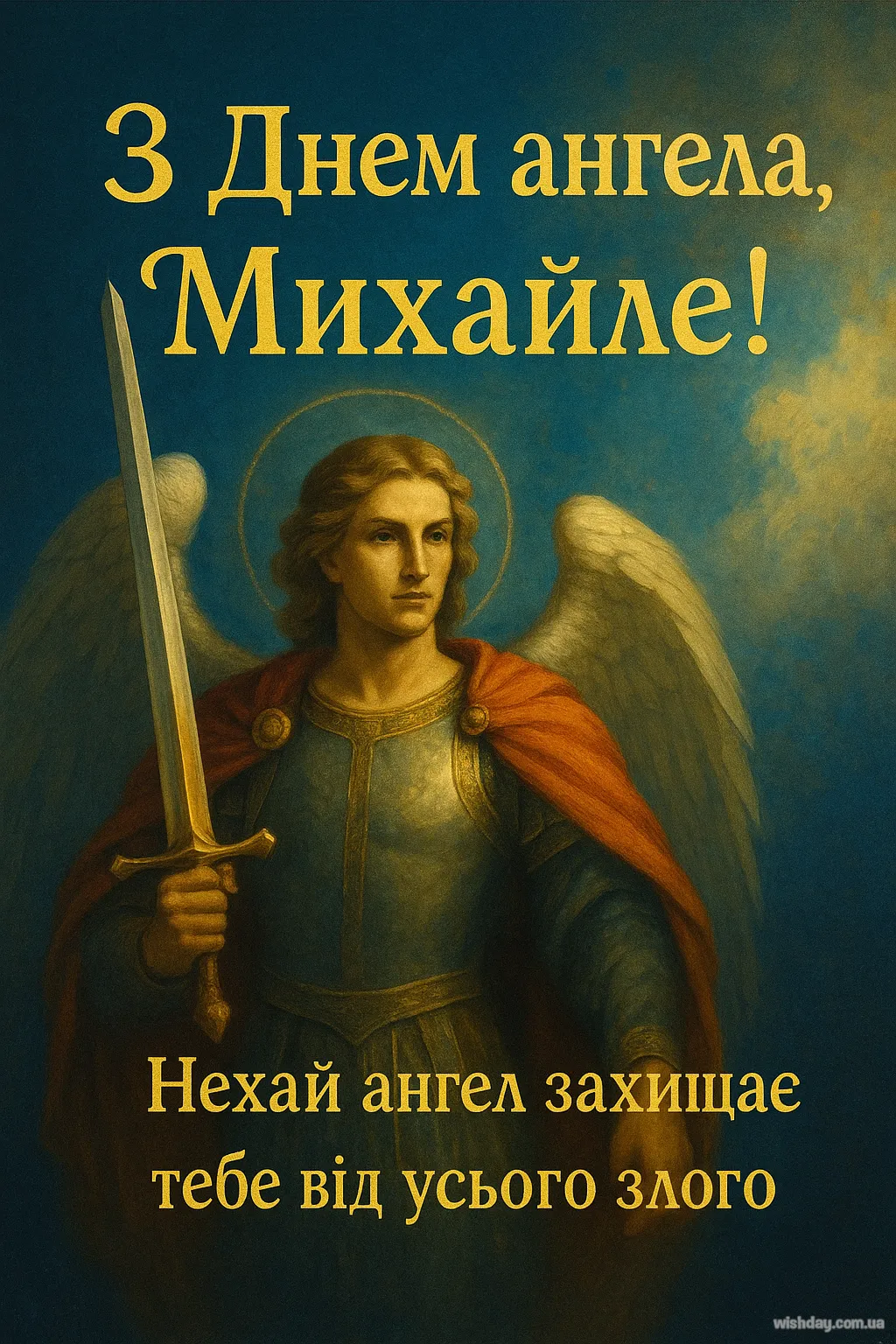 Картинка з днем Ангела Михайла