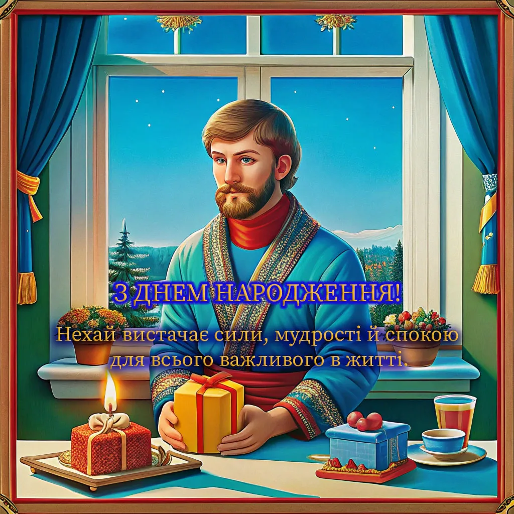 Картинка з днем народження дідусю