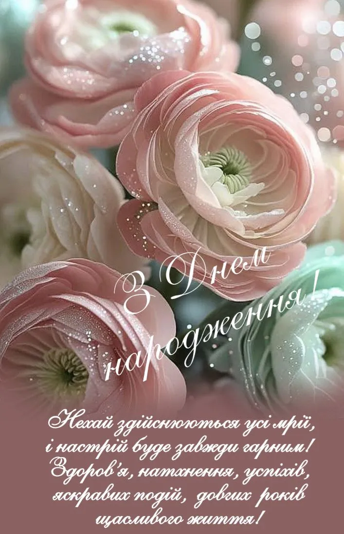 Картинка з днем народження тітці