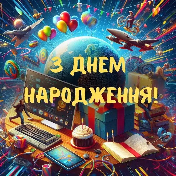 Картинка з днем народження сину