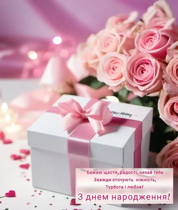 Картинка з днем народження дружині
