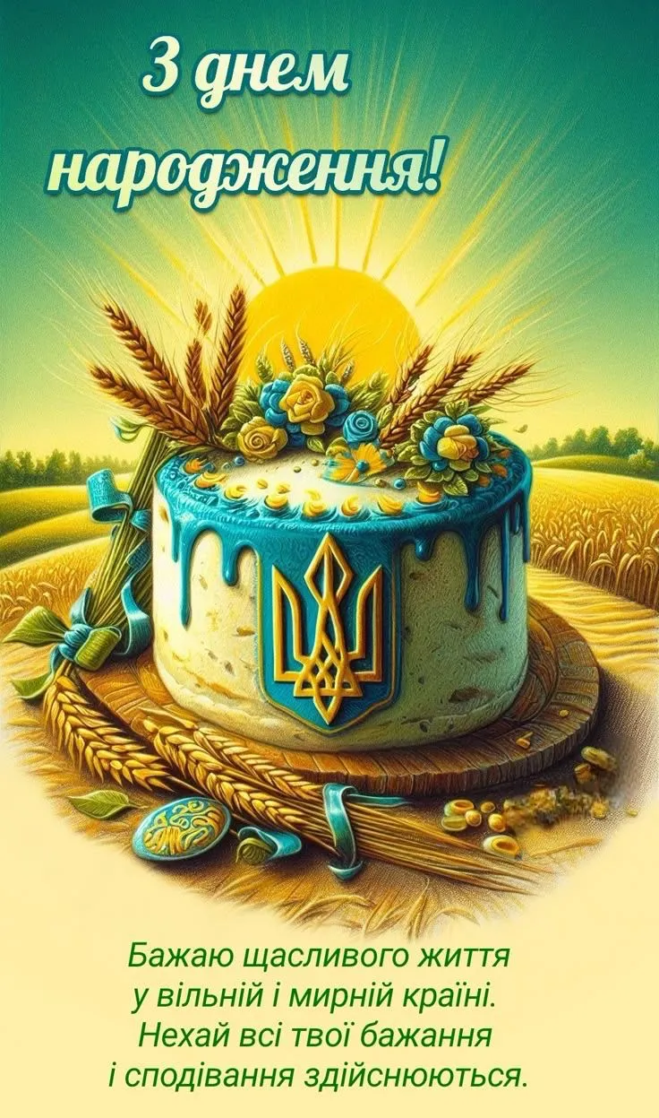 Картинка з днем народження куму