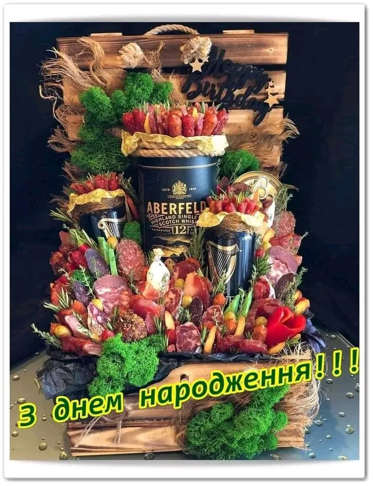 Картинка з днем народження куму