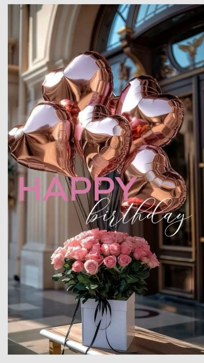 Картинка з днем народження дівчині